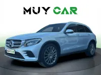 Usado Mercedes GLC220 170 CV (125 kW) 2017 Gris / plata SUV