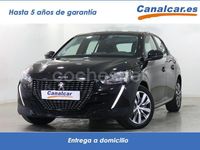 Usado Peugeot 208 Active 100 CV (73 kW) 2020 Negro Utilitario