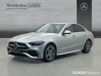 Usado Mercedes C300e AMG line 313 CV (230 kW) 2024 Plata hightech