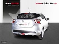 Usado Nissan Micra Acenta 92 CV (67 kW) 2022 Plateado Utilitario