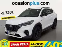Usado Hyundai Tucson N Line 136 CV (100 kW) 2020 Blanco SUV