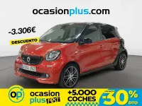 Käytetty Smart ForFour Brabus 109 HP (80 kW) 2017 Punainen Viistoperä