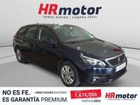 Usado Peugeot 308 Active 99 CV (72 kW) 2018 Azul Familiar