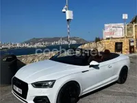 Usado Audi A5 Cabriolet S-Line 252 CV (185 kW) 2018 Blanco Descapotable