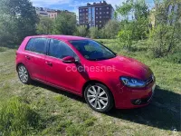 Usado VW Golf VI Sport 105 CV (77 kW) 2010 Rojo Utilitario