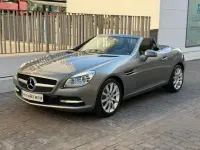 Usado Mercedes SLK200 184 CV (135 kW) 2012 Gris / plata Descapotable