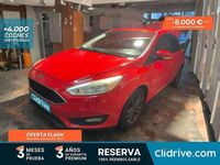 Usado Ford Focus Trend 125 CV (91 kW) 2015 Rojo Utilitario