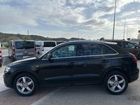 Usado Audi Q3 150 CV (110 kW) 2015 Negro SUV