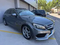 Usado Mercedes C220 170 CV (125 kW) 2017 Gris / plata Familiar