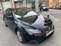 Usado Seat Leon ST Style 150 CV (110 kW) 2016 Negro Familiar