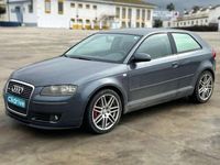 Usado Audi A3 Ambition 105 CV (77 kW) 2007 Gris Utilitario