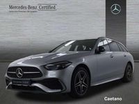 Usado Mercedes C300e 313 CV (230 kW) 2025 Plateado Familiar