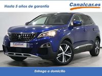 Usado Peugeot 3008 Allure 131 CV (96 kW) 2019 Azul SUV