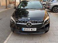 Usado Mercedes A200 AMG line 136 CV (100 kW) 2017 Negro Berlina