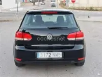 Usado VW Golf VI Advance 80 CV (58 kW) 2011 Negro Utilitario