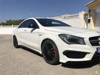 Usado Mercedes CLA45 AMG AMG 360 CV (264 kW) 2016 Blanco Berlina
