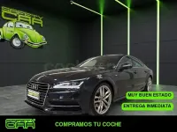 Usado Audi A7 Sportback S-Line 272 CV (200 kW) 2017 Azul Utilitario