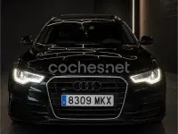 Usado Audi A6 S-Line 204 CV (150 kW) 2013 Negro Familiar