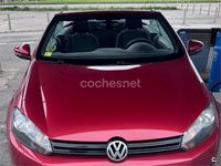 Usado VW Golf Cabriolet 140 CV (102 kW) 2012 Granate Descapotable