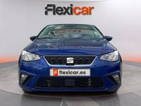 Usado Seat Ibiza Reference 95 CV (69 kW) 2018 Azul Utilitario
