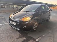 Usado Citroën C3 PureTech 68 CV (50 kW) 2015 Negro Utilitario
