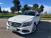 Usado Mercedes C180 Avantgarde 156 CV (114 kW) 2015 Blanco Berlina