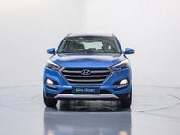 Käytetty Hyundai Tucson 131 HP (96 kW) 2017 Sininen Katumaasturi