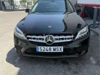 Usado Mercedes C200 150 CV (110 kW) 2019 Negro Familiar