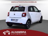 Usado Smart ForFour Passion 71 CV (52 kW) 2015 Blanco Utilitario