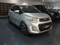 Usado Citroën C1 PureTech 82 CV (60 kW) 2017 Gris plata Utilitario