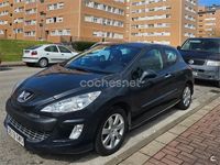 Usado Peugeot 308 110 CV (80 kW) 2010 Negro Berlina