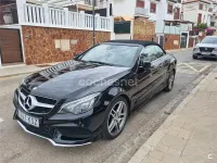 Usado Mercedes E400 333 CV (244 kW) 2014 Negro Descapotable