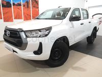 Usado Toyota HiLux 150 CV (110 kW) 2021 Blanco Recogida