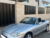 Usado Mazda MX5 Active 110 CV (80 kW) 2004 Gris / plata Descapotable