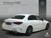 Usado Mercedes C200 AMG line 163 CV (119 kW) 2024 Blanco Berlina