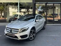 Usado Mercedes GLA220 AMG line 177 CV (130 kW) 2016 Gris / plata SUV