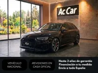 Usado Audi RS4 Sport 450 CV (330 kW) 2018 Negro Familiar