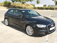 Usado Audi A3 Sport 150 CV (110 kW) 2017 Negro Berlina