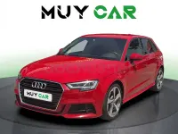 Usado Audi A3 S-Line 116 CV (85 kW) 2018 Rojo Berlina
