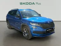 Usado Skoda Kodiaq SportLine 150 CV (110 kW) 2020 Azul SUV
