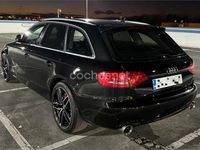 Usado Audi A4 143 CV (105 kW) 2009 Negro Familiar