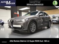 Usado Alfa Romeo Stelvio Sprint 160 CV (117 kW) 2022 Gris SUV