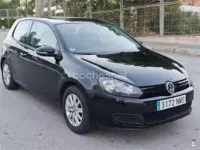 Usado VW Golf VI Advance 80 CV (58 kW) 2011 Negro Utilitario