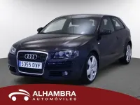 Usado Audi A3 Ambition 200 CV (147 kW) 2006 Gris Utilitario