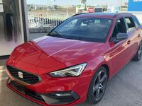 Usado Seat Leon FR 150 CV (110 kW) 2021 Rojo Utilitario