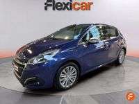 Usado Peugeot 208 Allure 110 CV (80 kW) 2018 Azul Utilitario