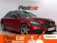 Usado Mercedes C220 170 CV (125 kW) 2017 Rojo Berlina