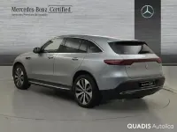 Usado Mercedes EQC400 Electric Art 300 kW (408 CV) 2020 Plata hightech SUV