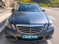 Usado Mercedes E200 Avantgarde 184 CV (135 kW) 2011 Gris Berlina