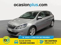 Usado Peugeot 308 Style 100 CV (73 kW) 2015 Gris Utilitario